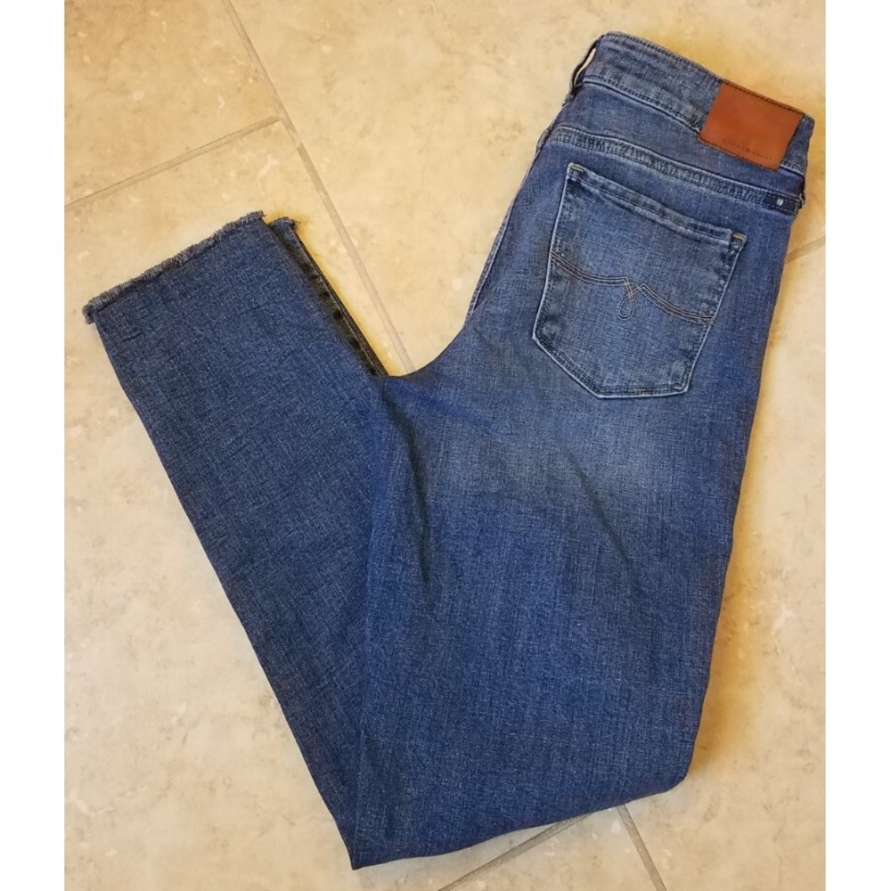 Lucky Brand Lolita Skinny Jeans Stretch Medium Wash Blue Denim Women Size 8/29